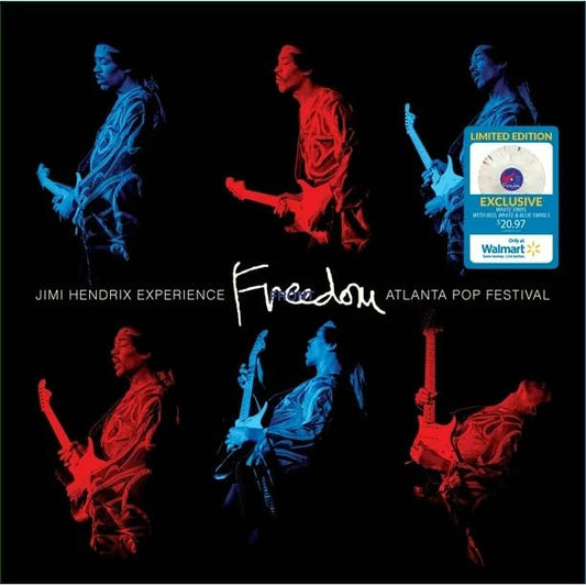 Jimi Hendrix - 'Freedom: Atlanta Pop Festival' White Vinyl LP (NEW)