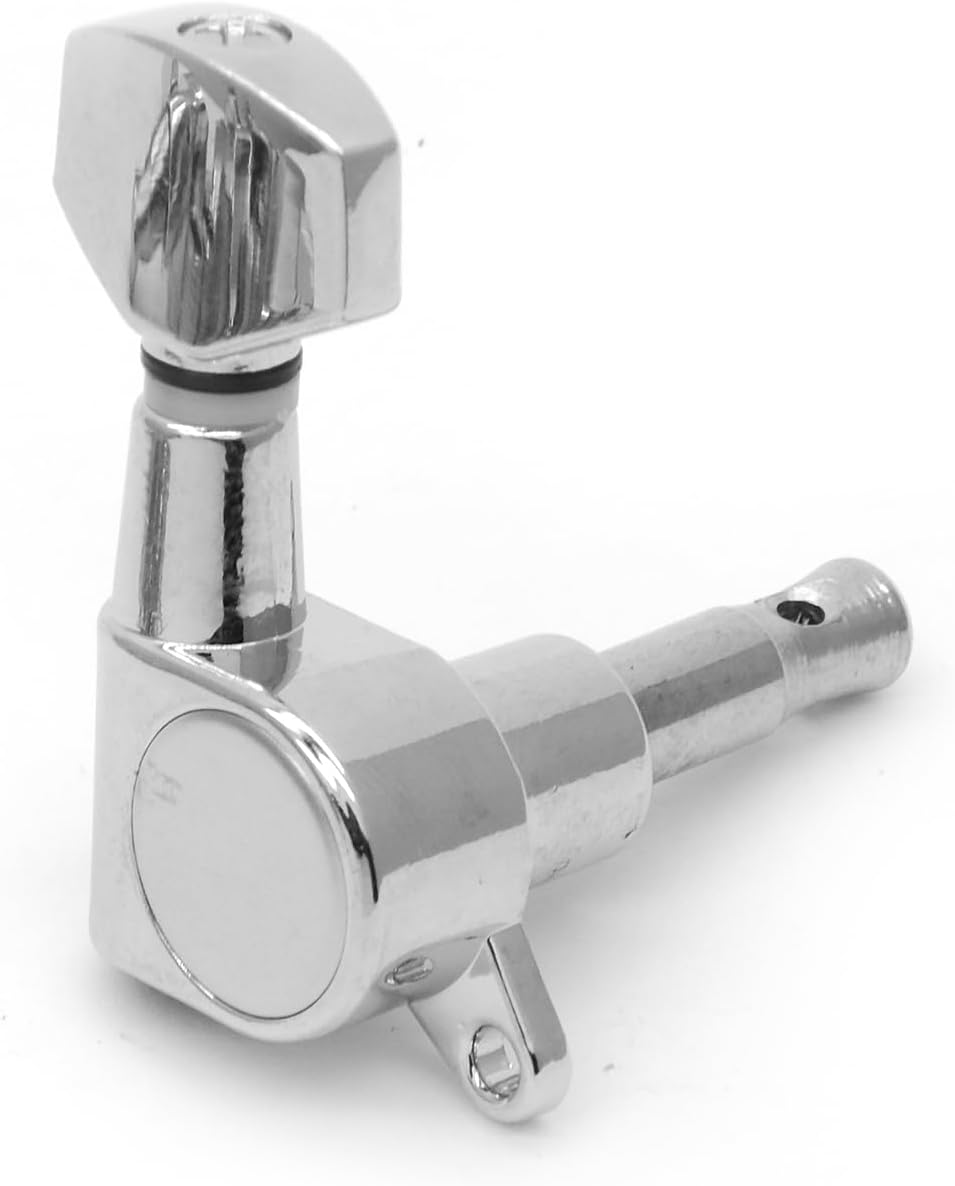 Electric Or Acoustic 6R Guitar Tuner Pegs/Machine Heads - Chrome - 6 Right