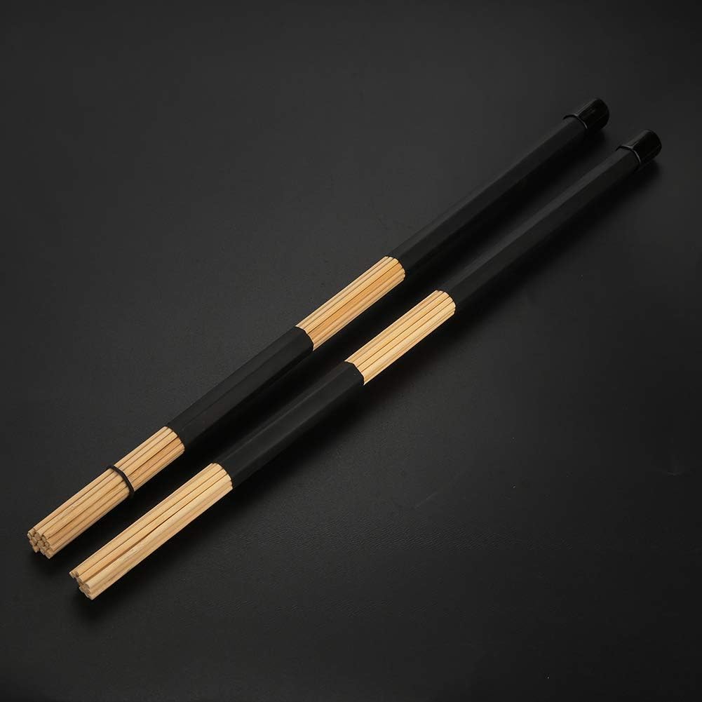 Wood Brush Drum Sticks 16 Inch 19 Bundle Rods