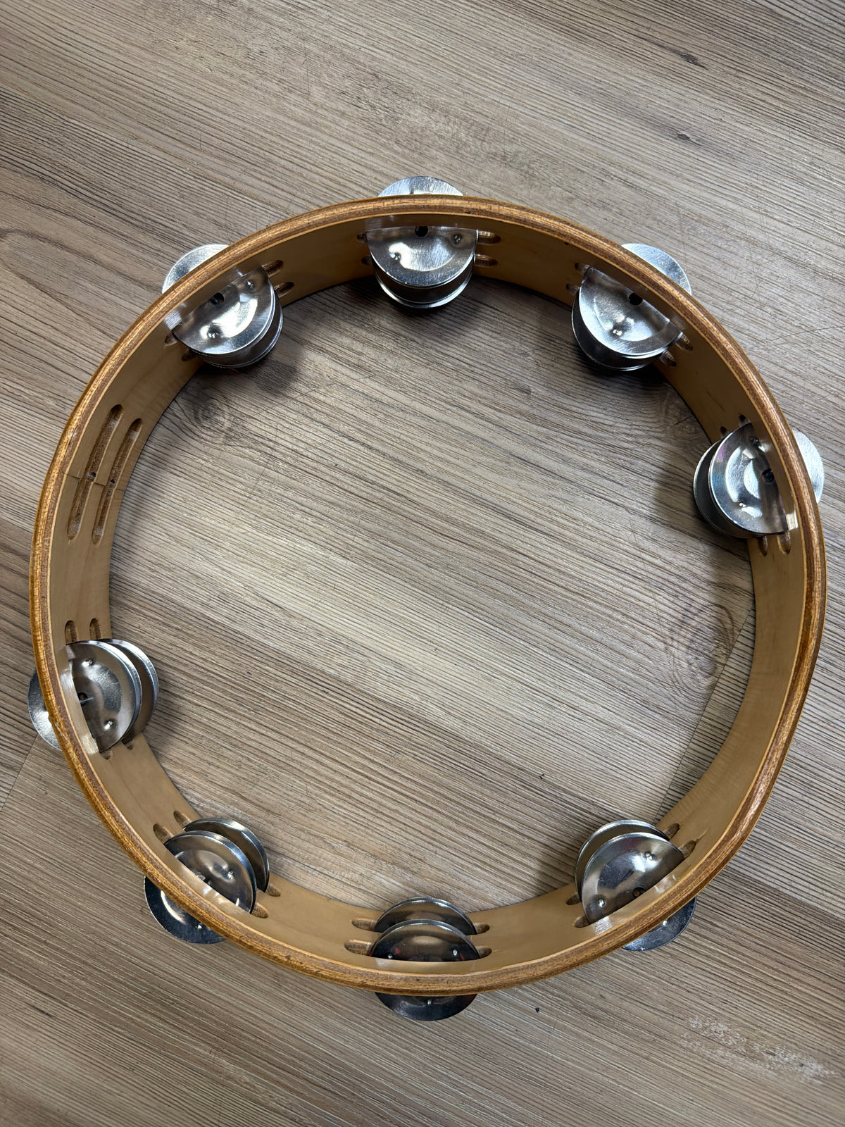 CB 700 10” Wood Tambourine (USED)