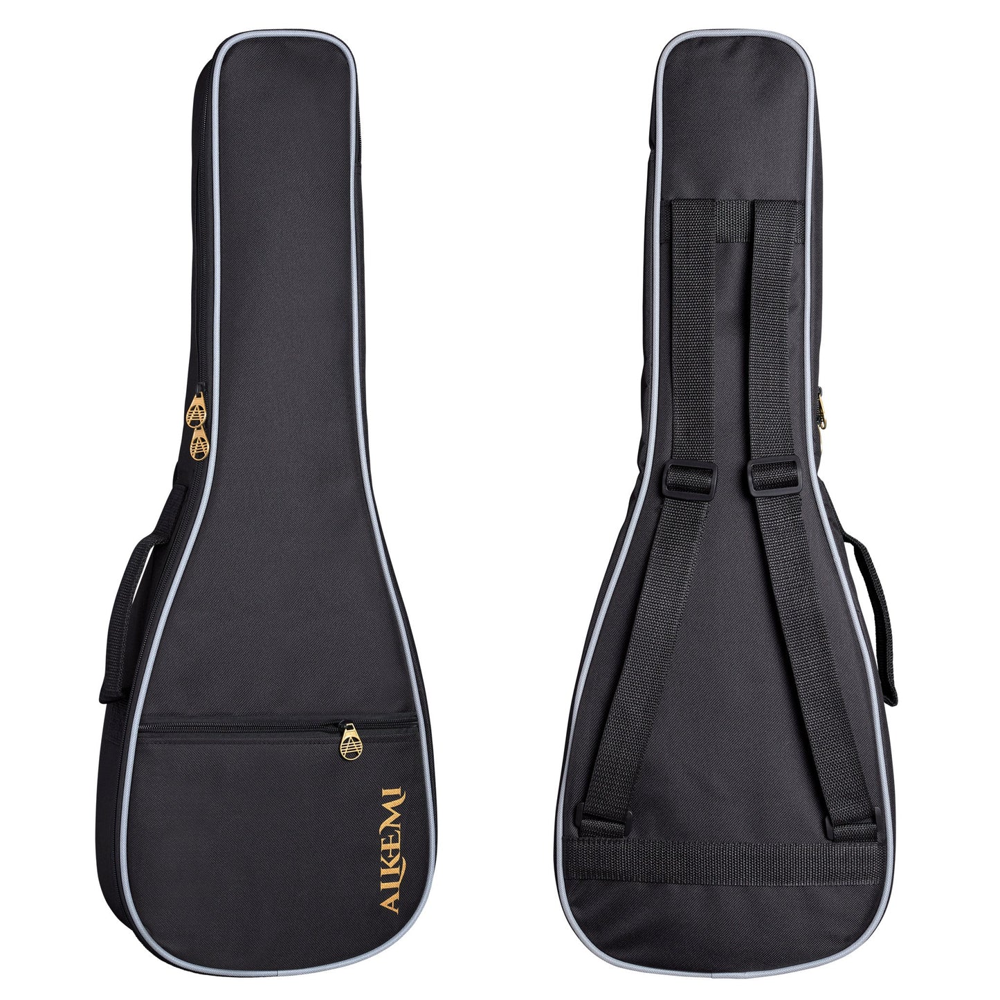 Alkemi Baritone Ukulele Bag - Black - UKE-BAG-B