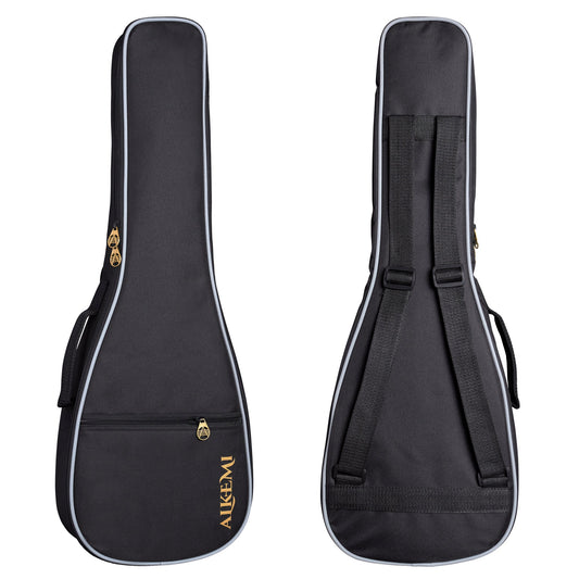 Alkemi Baritone Ukulele Bag - Black - UKE-BAG-B