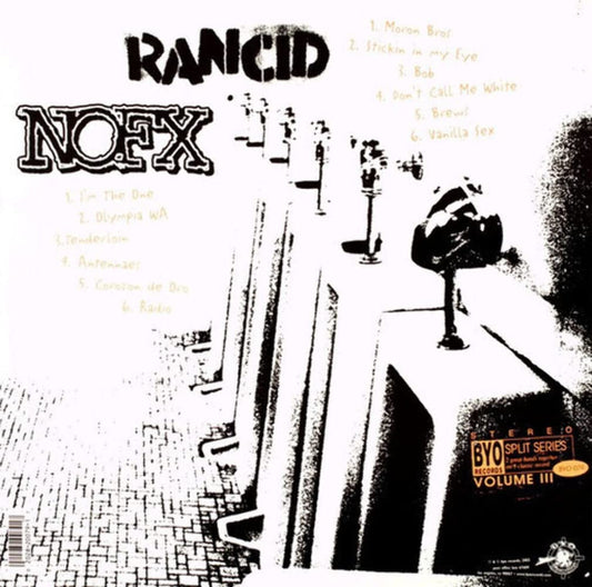 Vol. 3-Byo Recors Split Series May Vary - NOFX Rancid LP (USED)