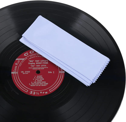 Record Cleaning Anti-Static Microfiber Lint-Free Cloth 12''x12'' - Blue