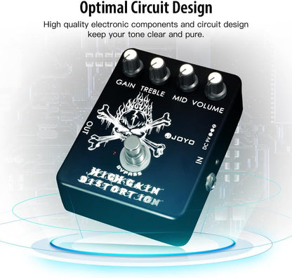 JOYO JF-04 High Gain Distortion Pedal