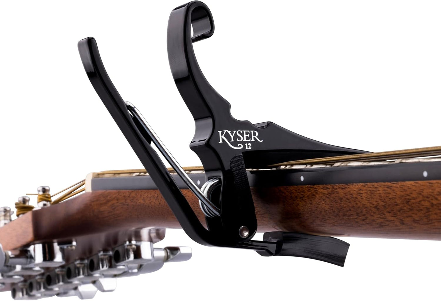 Kyser KG12B Quick-Change Guitar Capo For 12-String Guitars - Black
