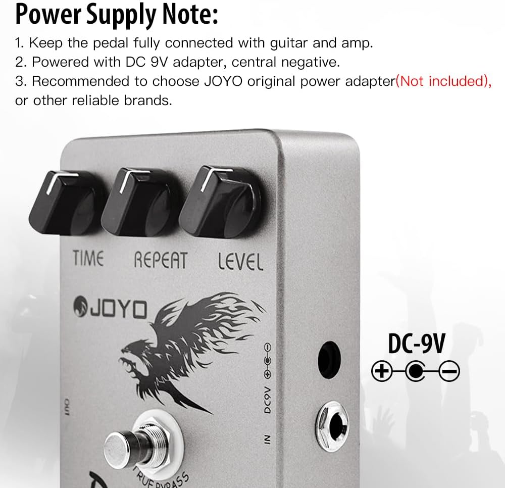 JOYO JF-08 Digital Delay Pedal
