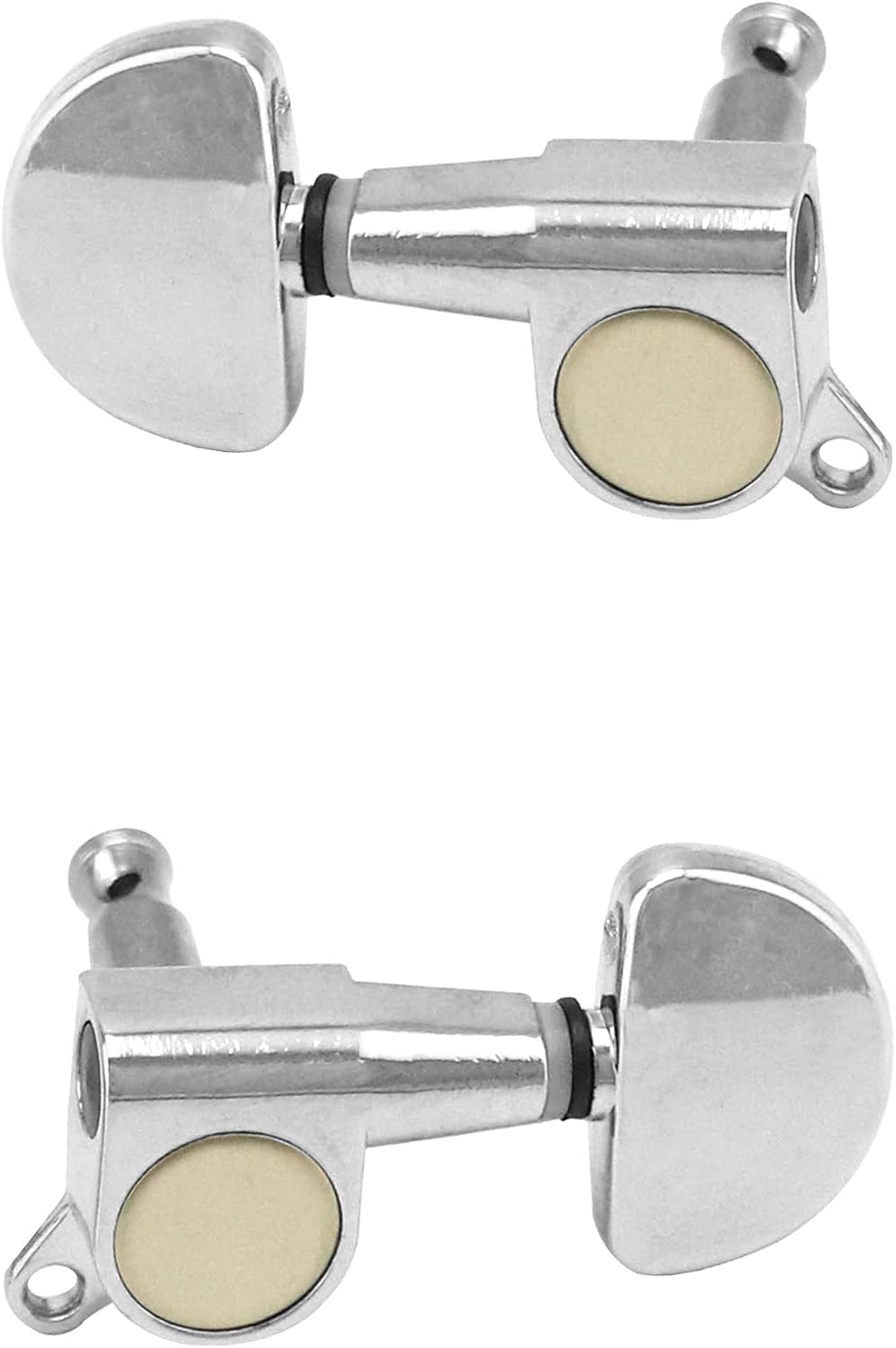 Guitar Tuning Pegs - Universal 3L+3R Machine Heads Knobs Tuning Keys For Acoustic& Electric Guitars - Zinc Alloy Metal