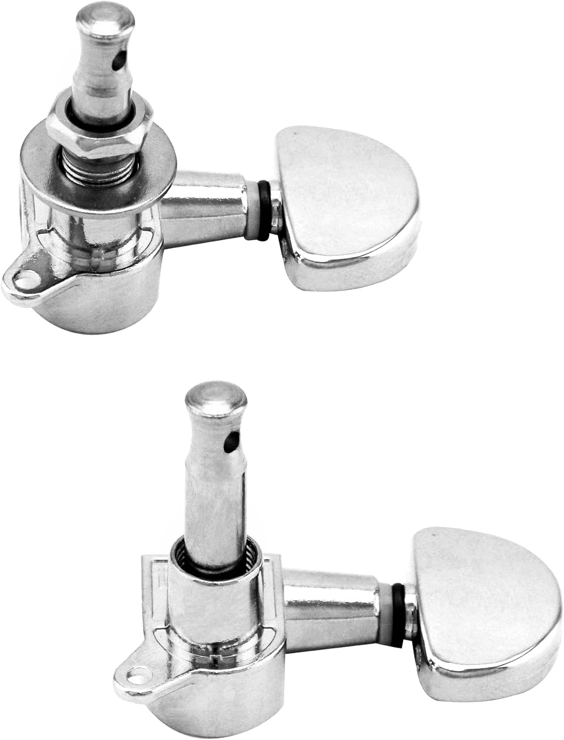 Guitar Tuning Pegs - Universal 3L+3R Machine Heads Knobs Tuning Keys For Acoustic& Electric Guitars - Zinc Alloy Metal