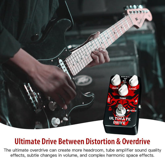 JOYO JF-02 Ultimate Drive Overdrive Distortion Guitar Pedal