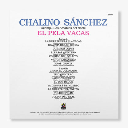 Chalino Sanchez - El Pela Vacas LP (NEW)