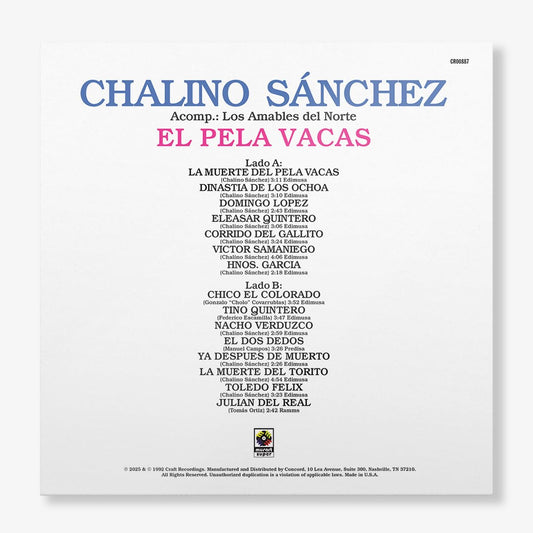 Chalino Sanchez - El Pela Vacas LP (NEW)