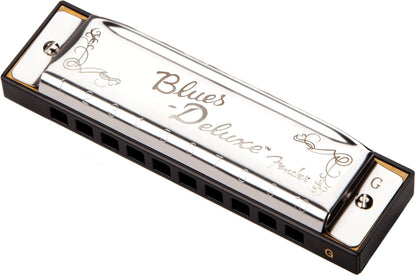Fender Blues Deluxe Harmonica Key of G With Case