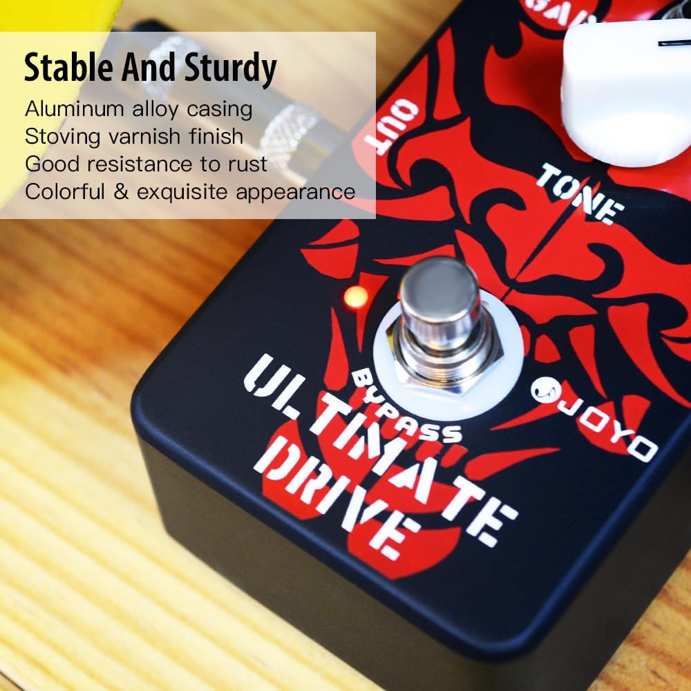 JOYO JF-02 Ultimate Drive Overdrive Distortion Guitar Pedal