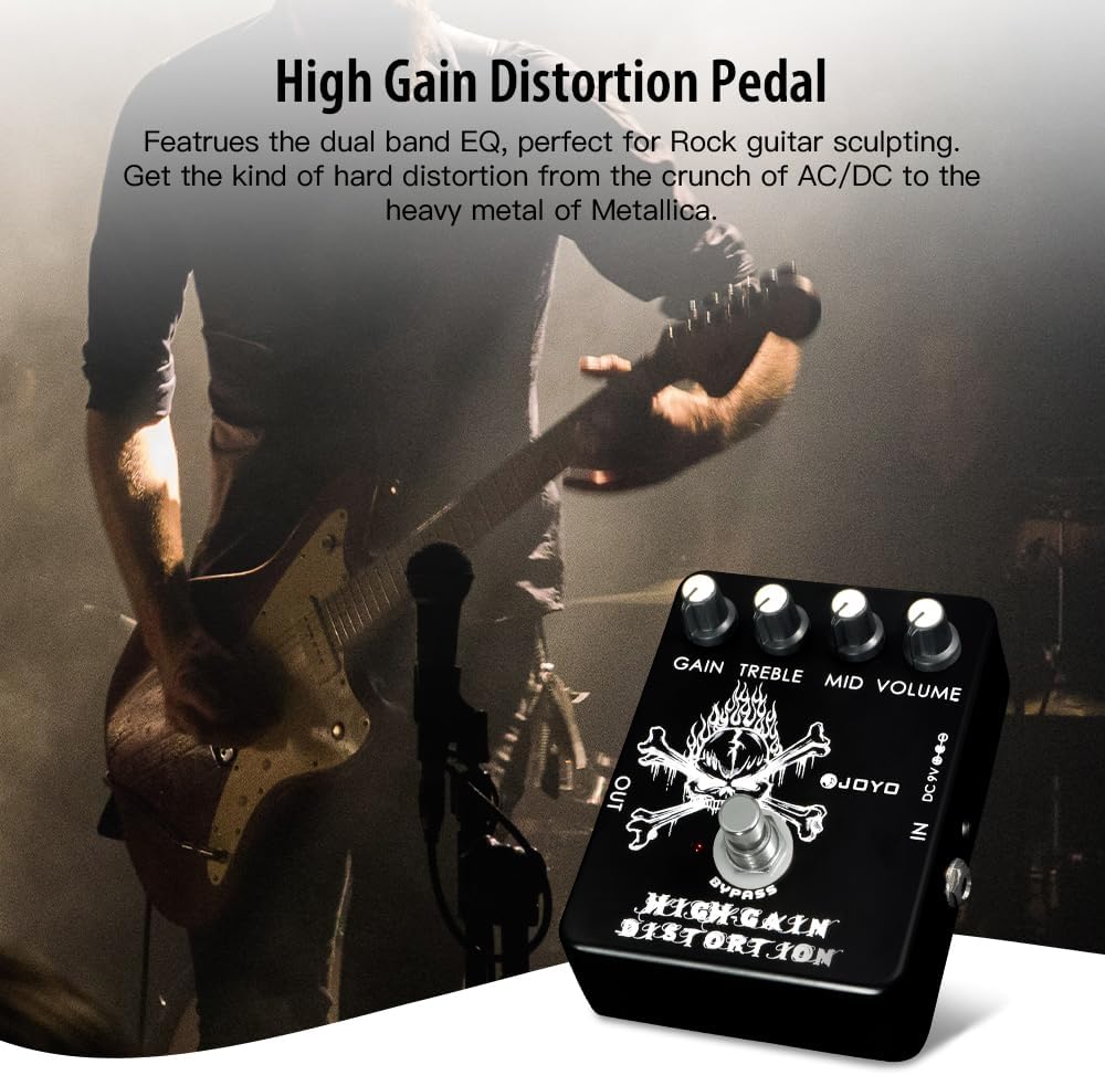JOYO JF-04 High Gain Distortion Pedal