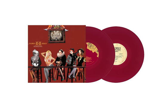 Panic! At The Disco - A Fever You Can't Sweat Out 20th Anniversary Deluxe Limited Edition 2-LP Set "Red Apple Vinyl" (NEW)