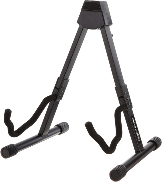 Amazon Basics A-Frame Foldable Guitar Strand - Black (USED)