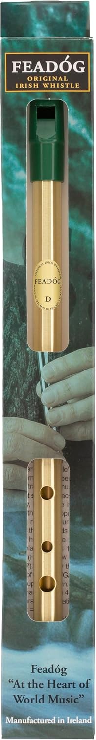 Feadog Original Irish Whistle Brass D - IW10