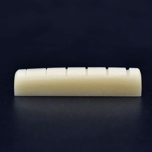 Acoustic Guitar Nut 43mm, 1 11/16 Width  - Unbleached Bone