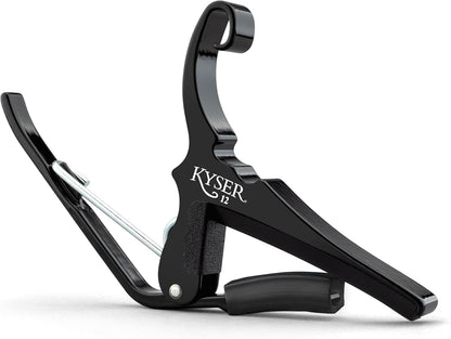 Kyser KG12B Quick-Change Guitar Capo For 12-String Guitars - Black