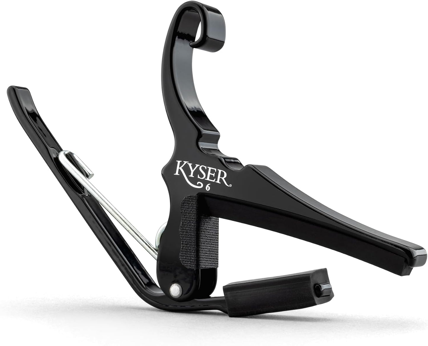Kyser KG6B Quick-Change Guitar Capo for 6-String Acoustic Guitars - Black