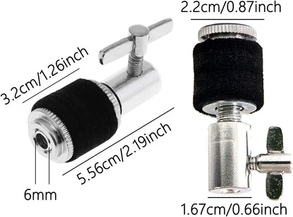 Hi-Hat Clutch Jazz Drum Clutch for 6mm 1/4" Pull Rods