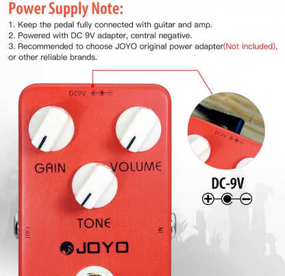 JOYO JF-03 Crunch Distortion Pedal