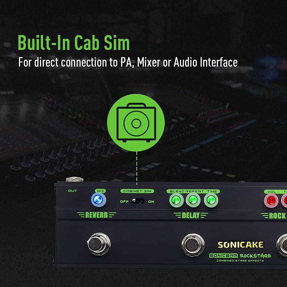 SonicBar RockStage QCE-10 Stage Effects Bar (USED) SN# 61100005913