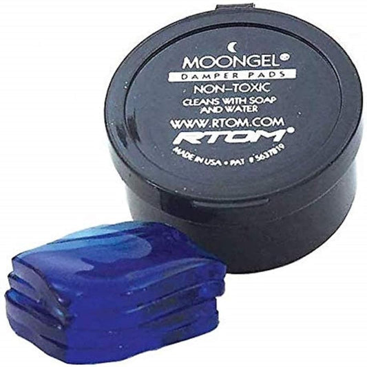 RTOM Moongel Drum Damper Pads 6-Pack - Blue - MG4