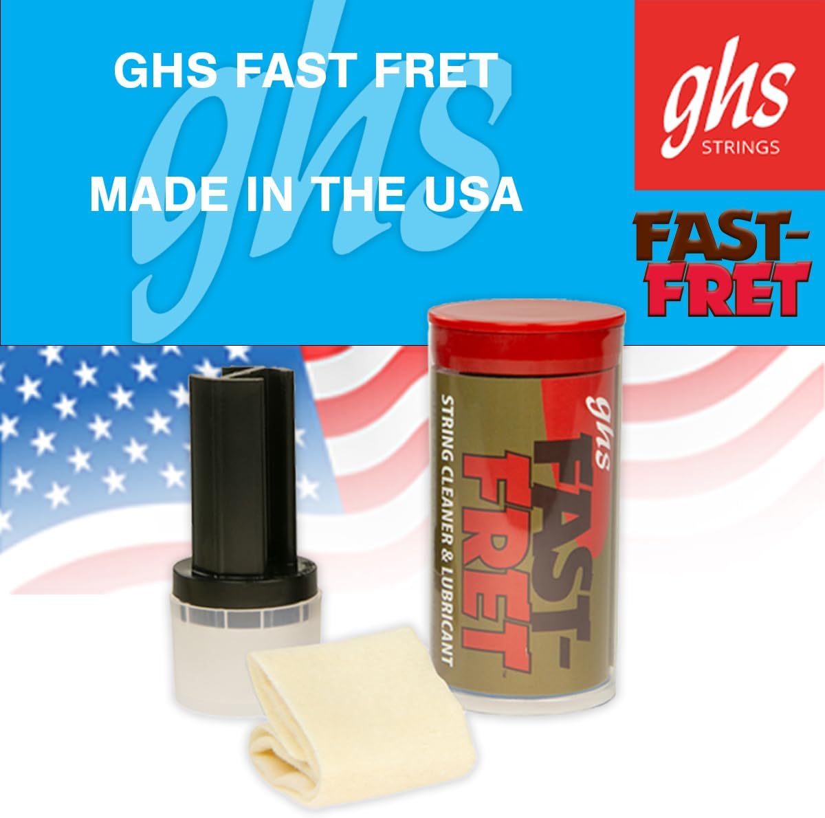 GHS FAST-FRET String Cleaner & Lubricant Specially Formulated