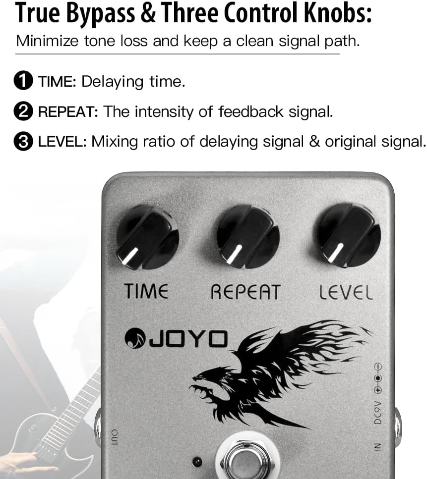 JOYO JF-08 Digital Delay Pedal