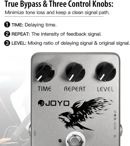 JOYO JF-08 Digital Delay Pedal