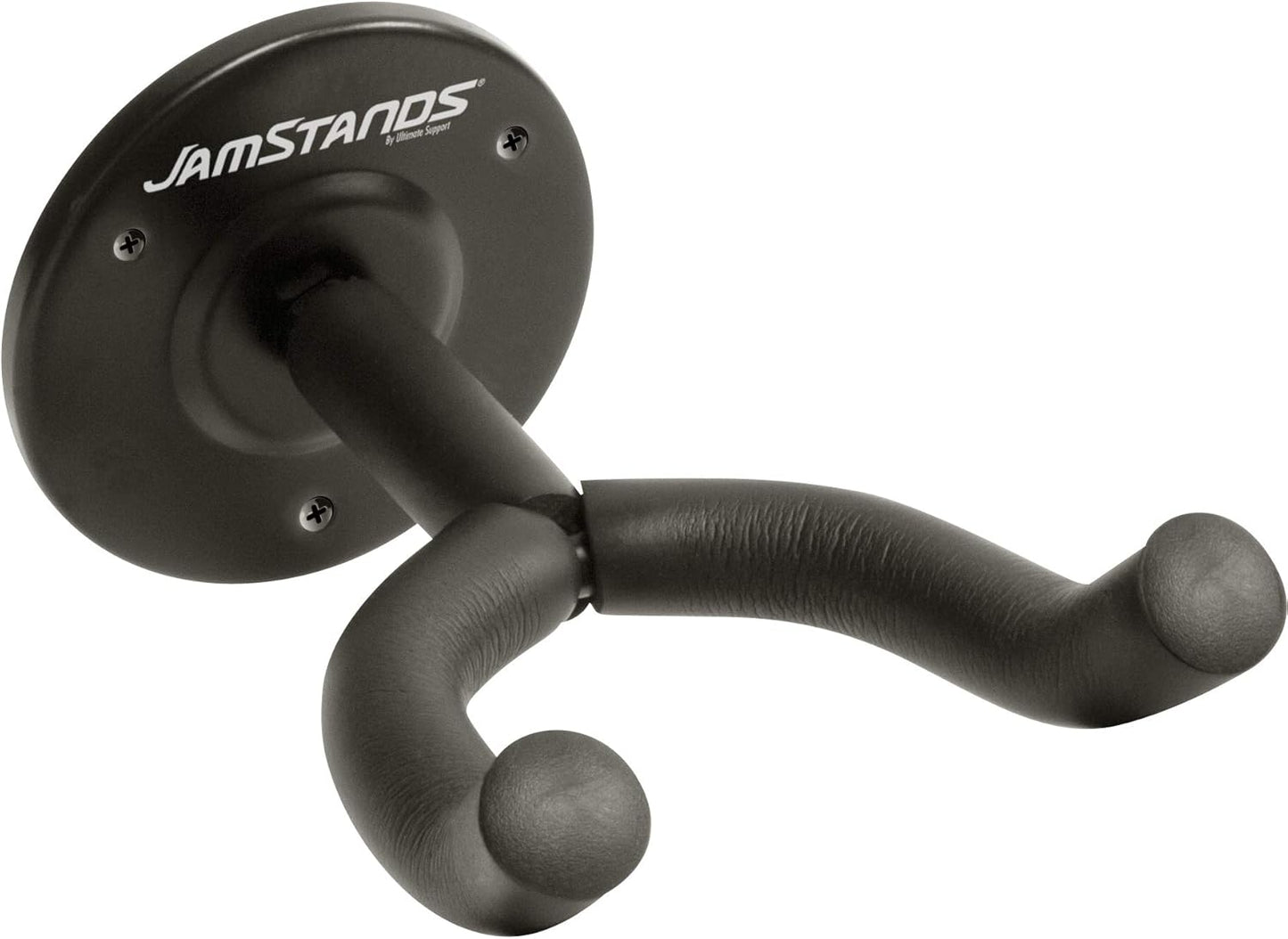 JamStands Wall Mount Guitar/Bass Hanger w/ Adjustable Yoke - Black - JSGHG25