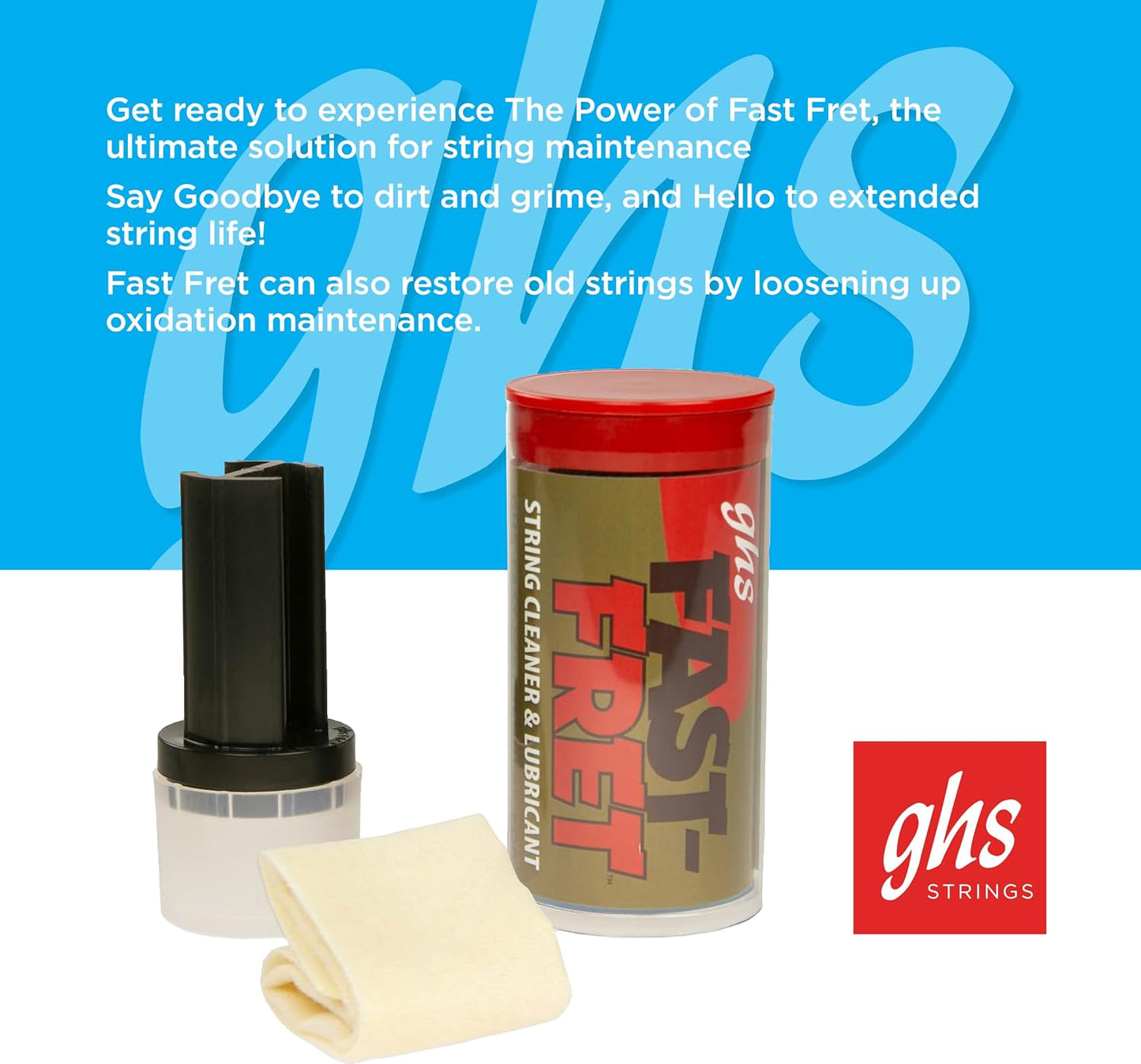 GHS FAST-FRET String Cleaner & Lubricant Specially Formulated