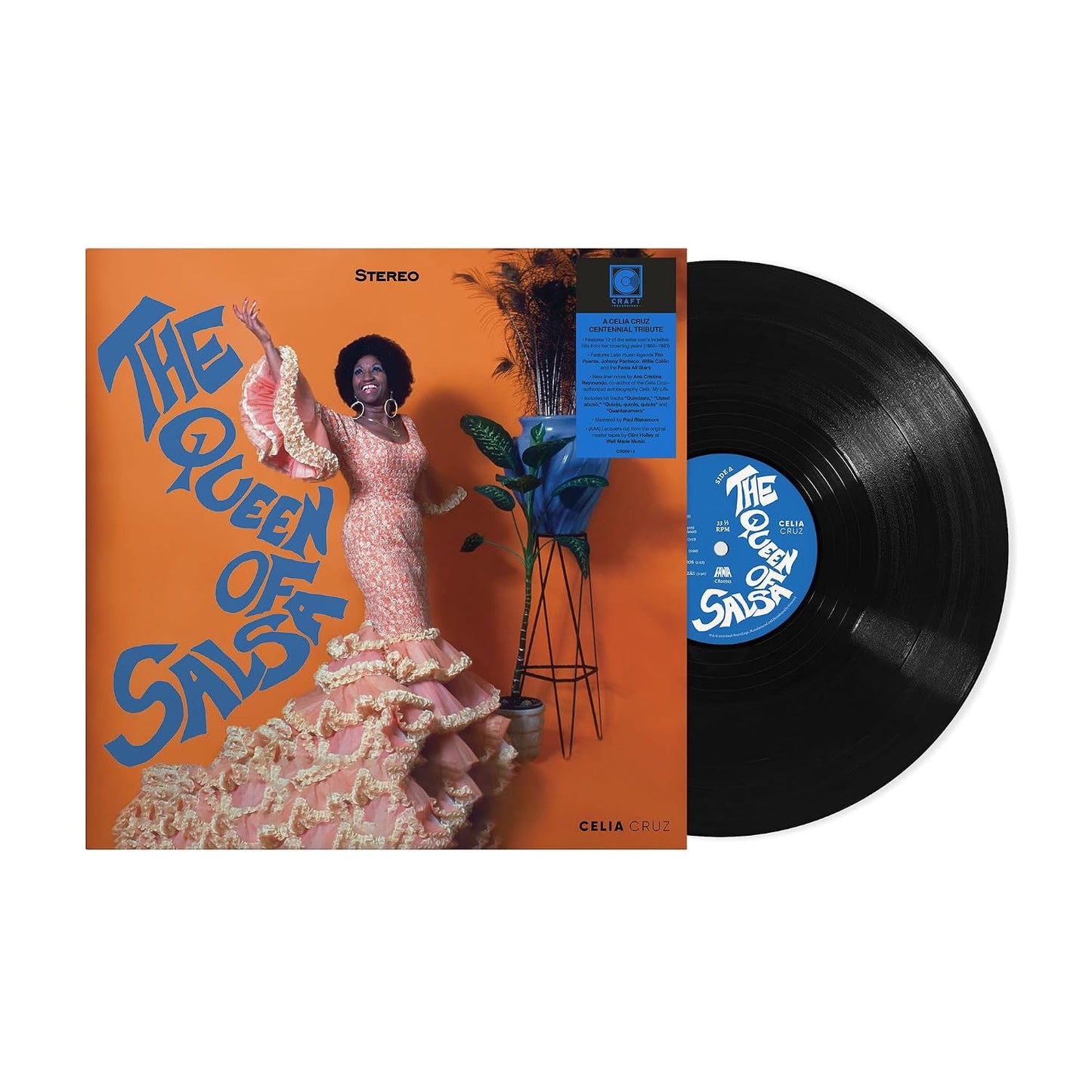 Celia Cruz - The Queen of Salsa LP (NEW)