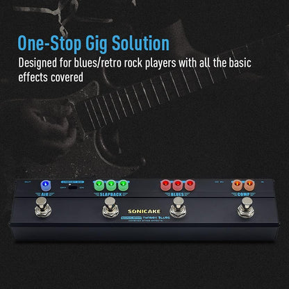 SonicBar Twiggy Blues QCE-20 Stage Effects Bar (USED) SN# 6000049291