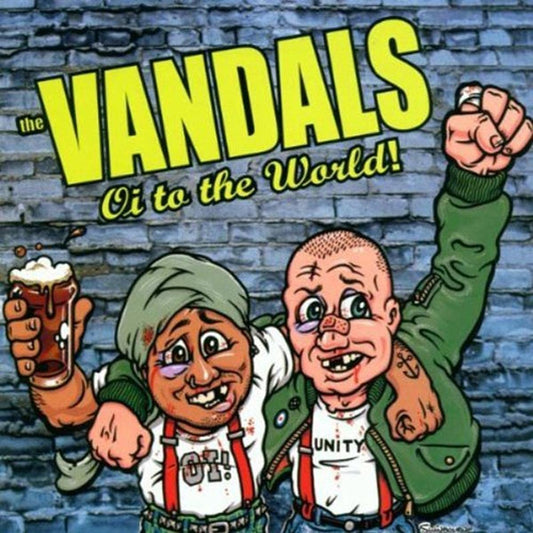 Christmas with the Vandals: Oi to the World! - The Vandals  LP (USED) "Red & Green Vinyl"