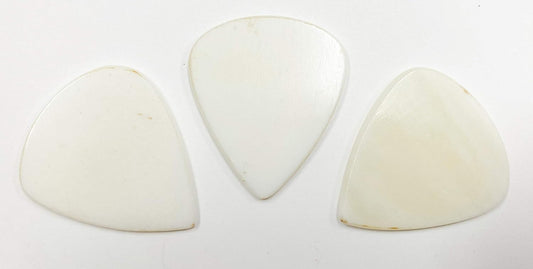 Clayton Exotic Bone Guitar Picks 3-Pack - BES/3
