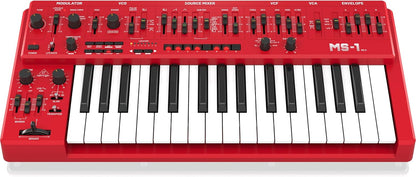 Behringer MS-1 MK II-RD Analog Synthesizer - Red w/ Original Box (USED)