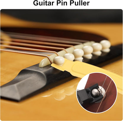 Guitar String Winder/Cutter/Pin Puller 3 in 1 - Black