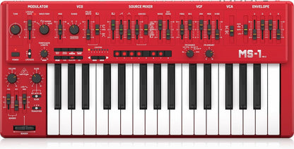 Behringer MS-1 MK II-RD Analog Synthesizer - Red w/ Original Box (USED)