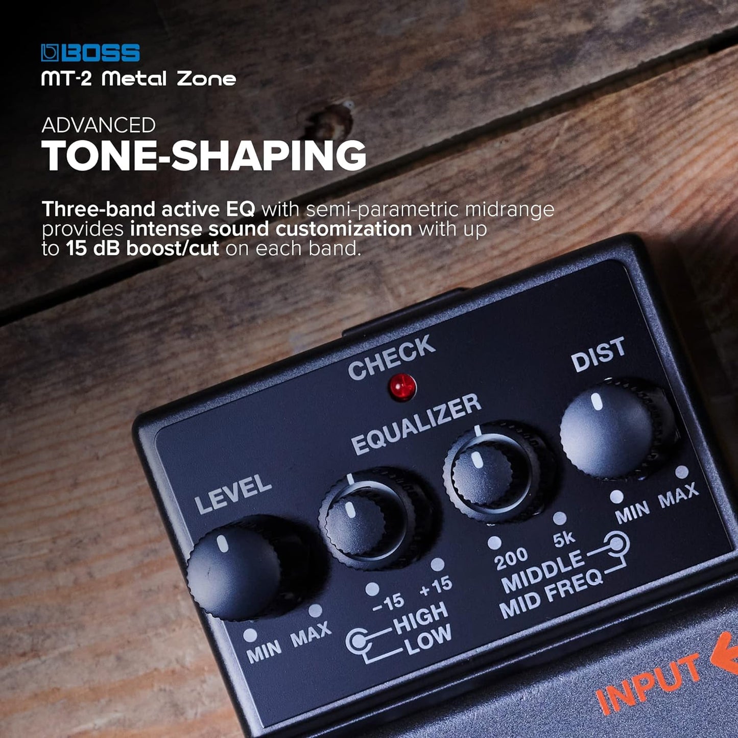 Boss MT-2 Metal Zone Distortion Guitar Pedal w/ Original Box & Manual (USED)