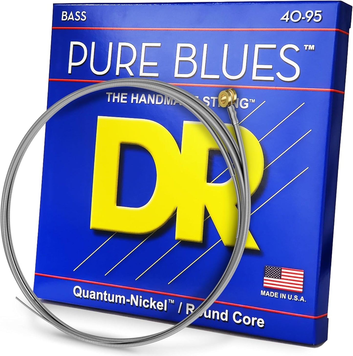 DR Strings PBVW-40 Pure Blues Victor Wooten Signature Bass Guitar Strings (40-95)