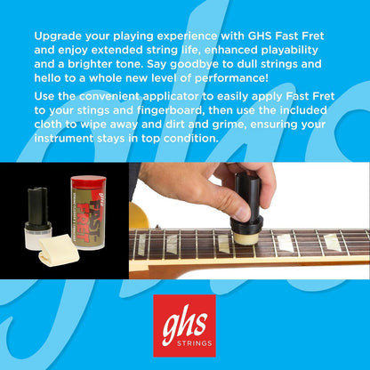 GHS FAST-FRET String Cleaner & Lubricant Specially Formulated