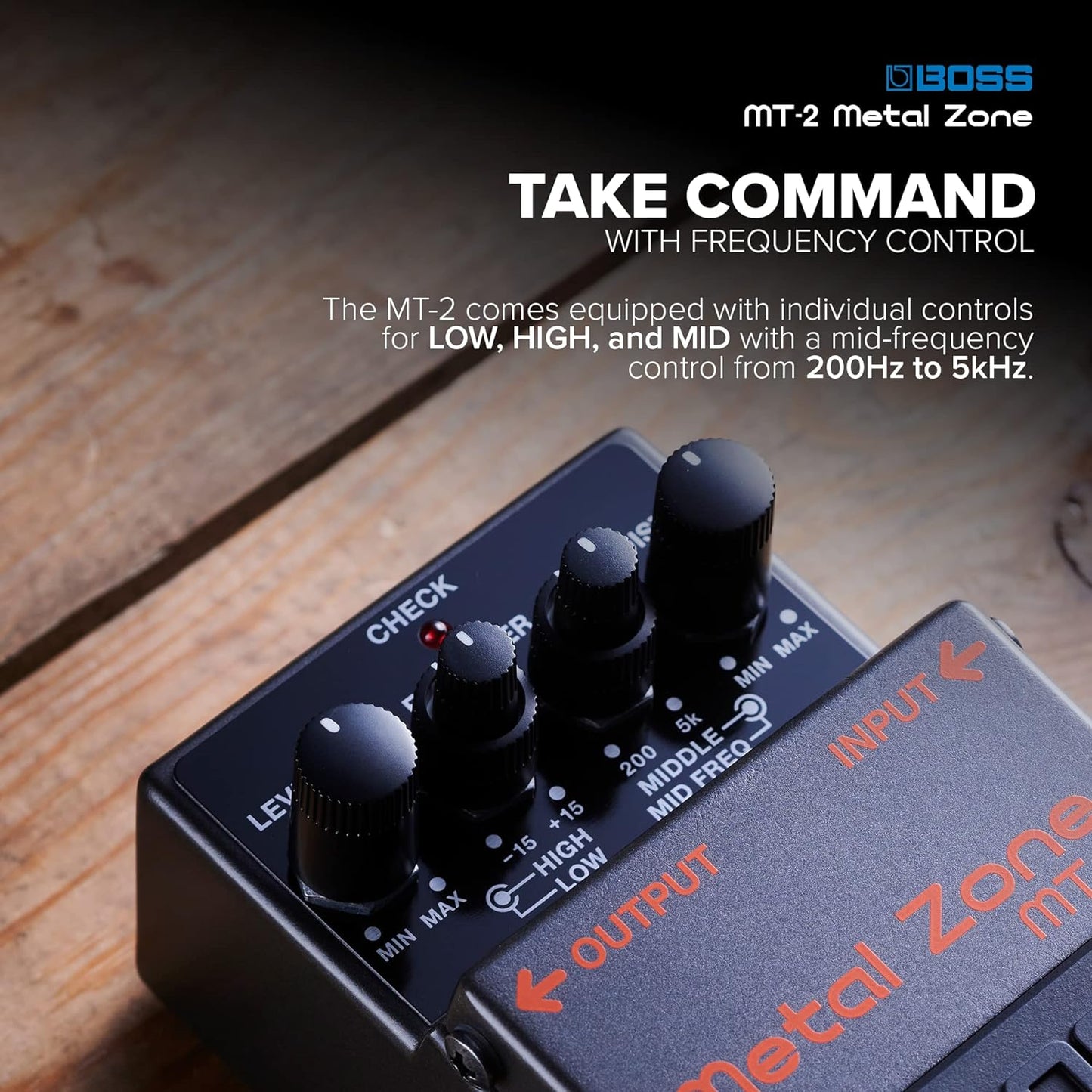 Boss MT-2 Metal Zone Distortion Guitar Pedal w/ Original Box & Manual (USED)