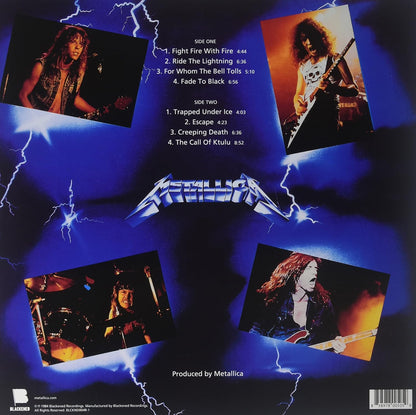 Ride The Lightning Remastered - Metallica LP (NEW)