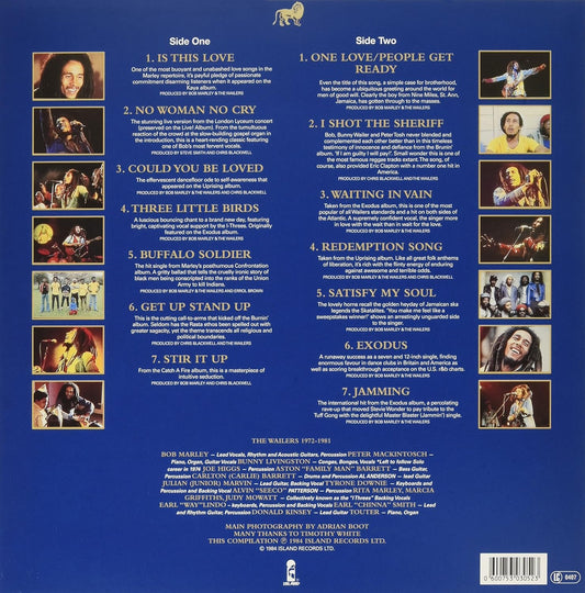 Bob Marley & The Wailers - Legend LP (NEW)