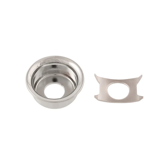 Allparts AP-0275-001 Input Cup Jackplate for Telecaster - Nickel