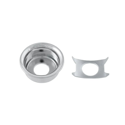 Allparts AP-0275-010 Input Cup Jackplate for Telecaster- Chrome