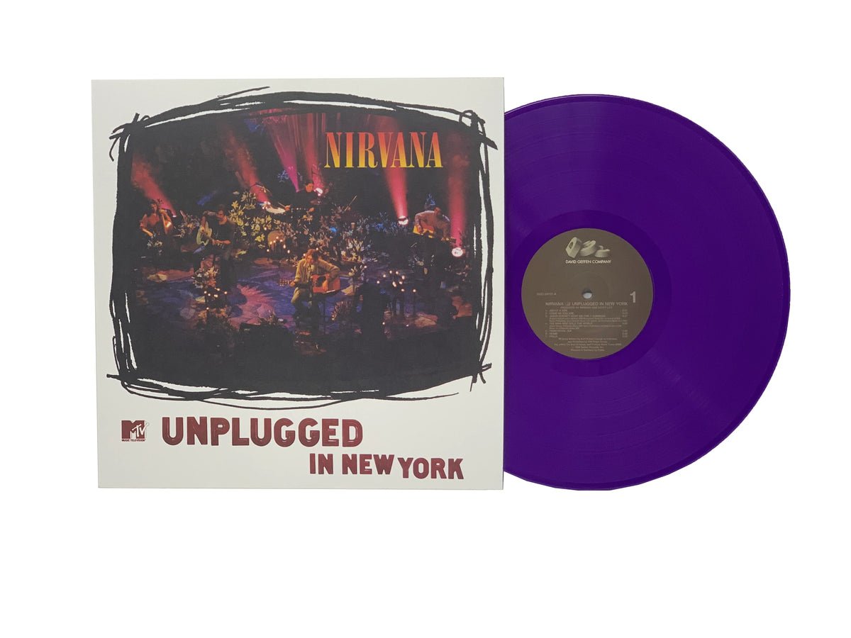 Nirvana - MTV Unplugged In New York (Purple Vinyl - VG Condition)